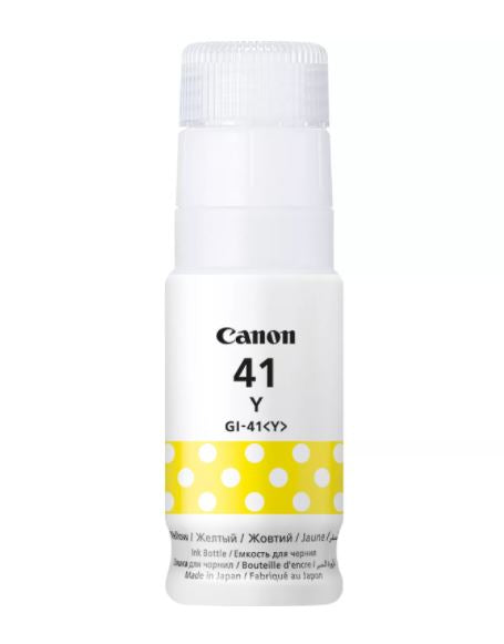 Canon GI-41Y Bouteille d'Encre Originale, Jaune