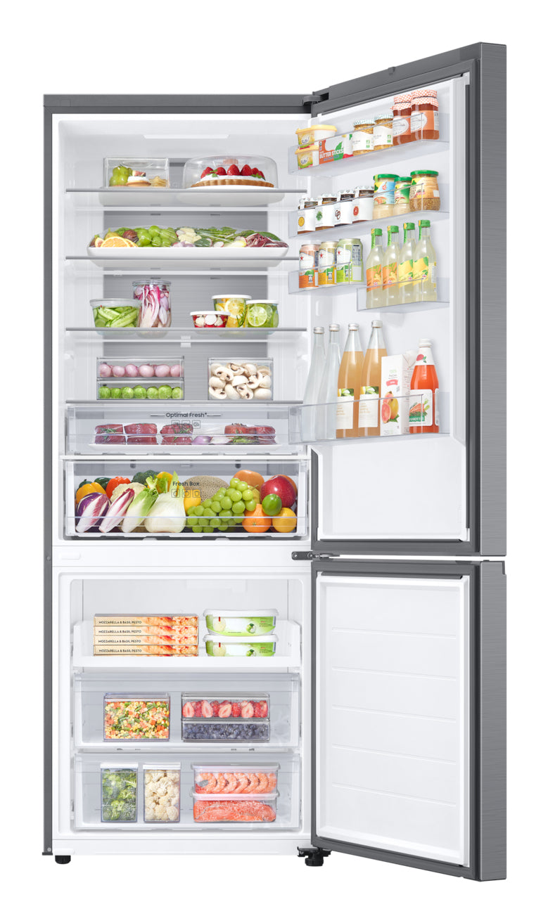 Samsung RB53DG703ES9EO réfrigérateur-congélateur Pose libre 538 L Platine, Acier inoxydable