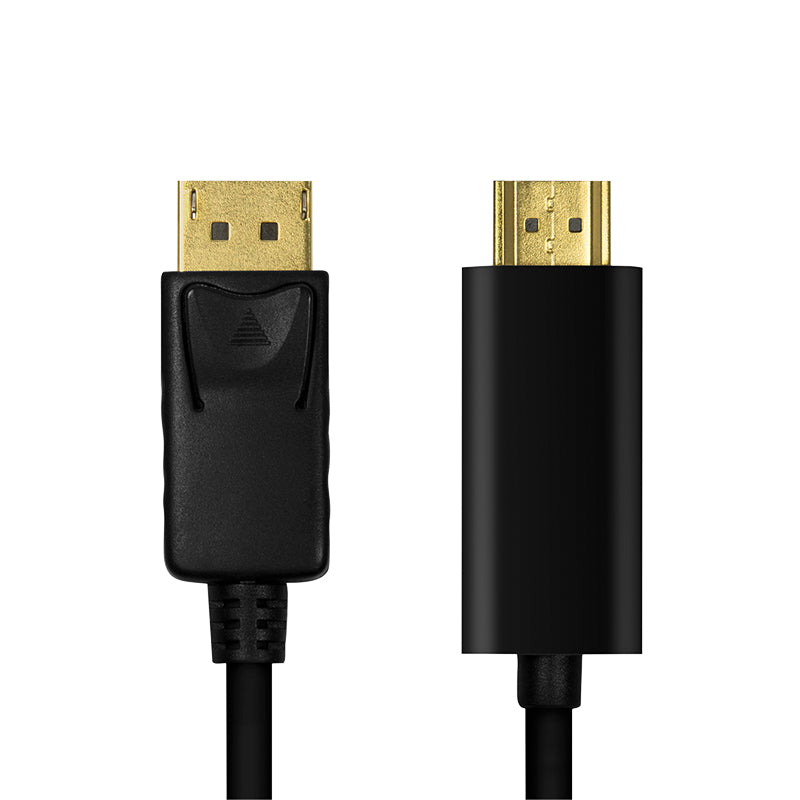 LogiLink CV0129 Câble Adaptateur DisplayPort vers HDMI Type A, 5 m, Noir