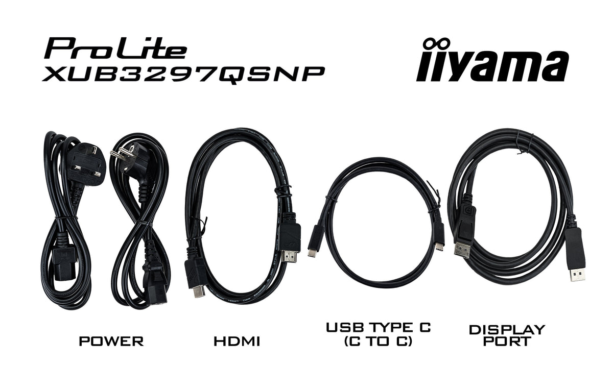 iiyama ProLite XUB3297QSNP-B1 Écran PC 32" Quad HD LED Noir