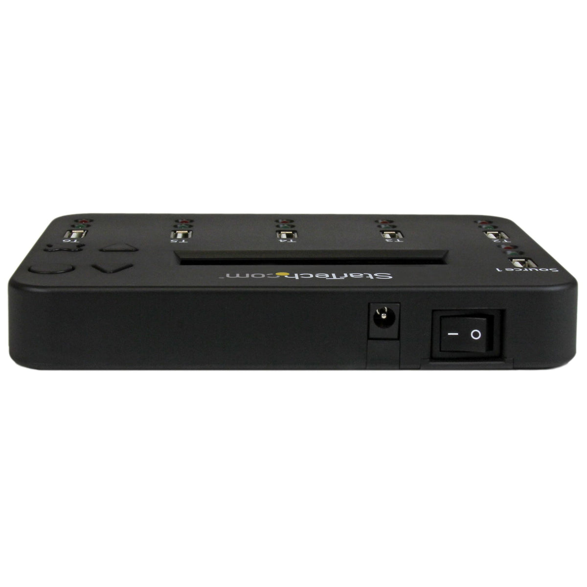 StarTech.com Duplicateur et Effaceur Autonome de 1 à 5 Clés USB USBDUP15, 1,5 Go/min, Affichage LCD