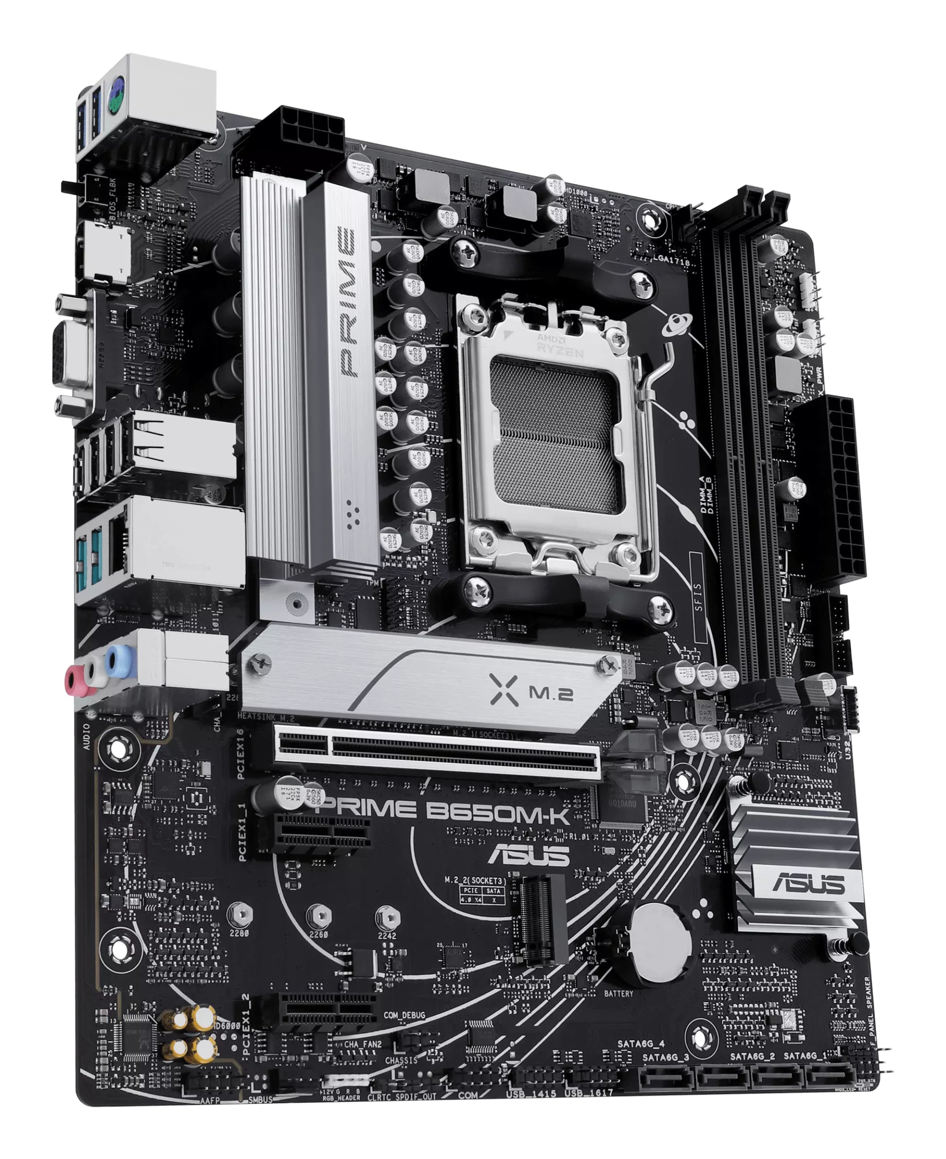 ASUS PRIME B650M-K AMD B650 Emplacement AM5 micro ATX