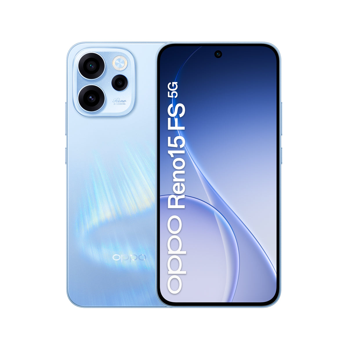 OPPO Reno15 FS 5G 6.57" 8 Go 512 Go 6500 mAh Bleu