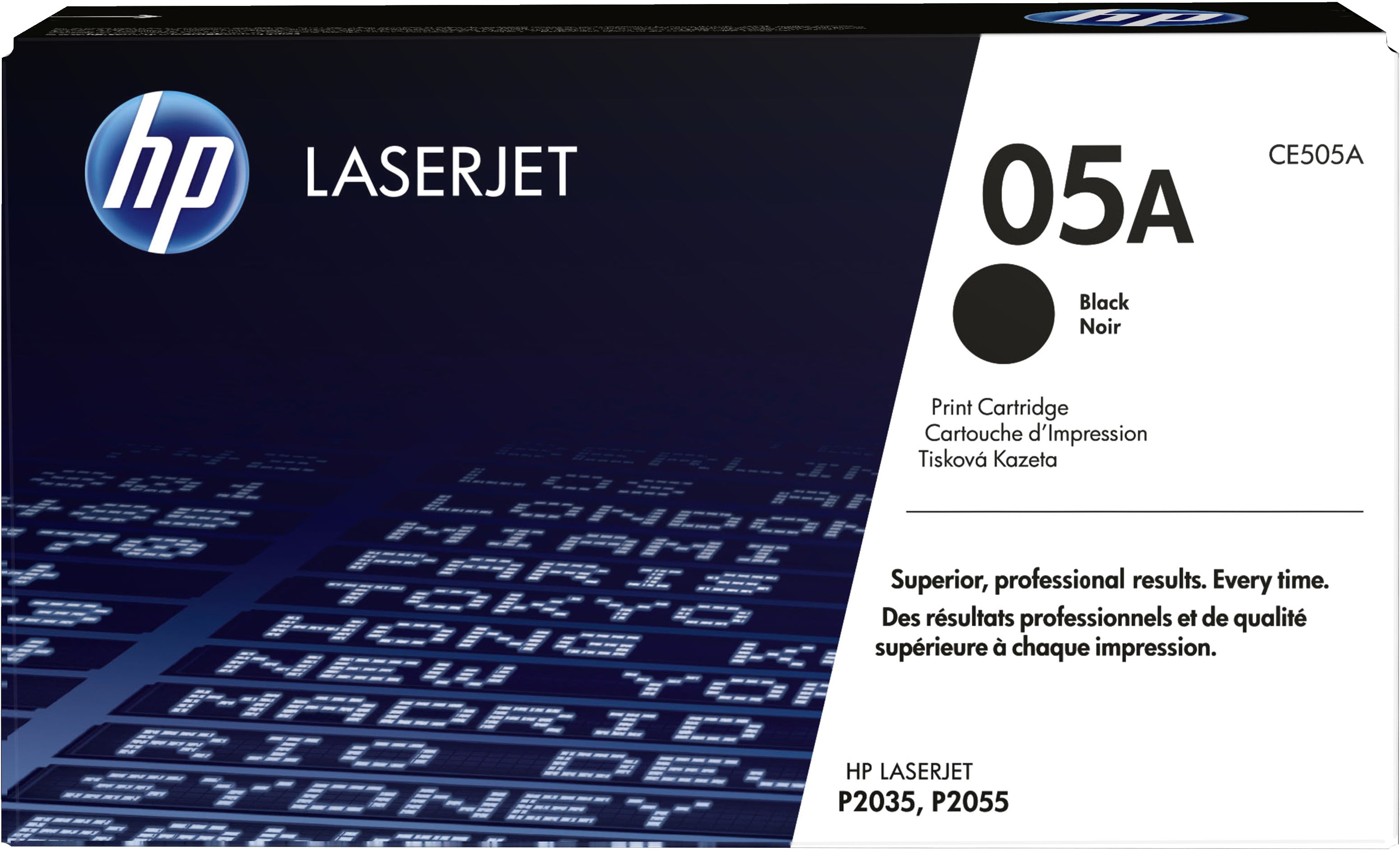 HP 05A toner LaserJet noir authentique