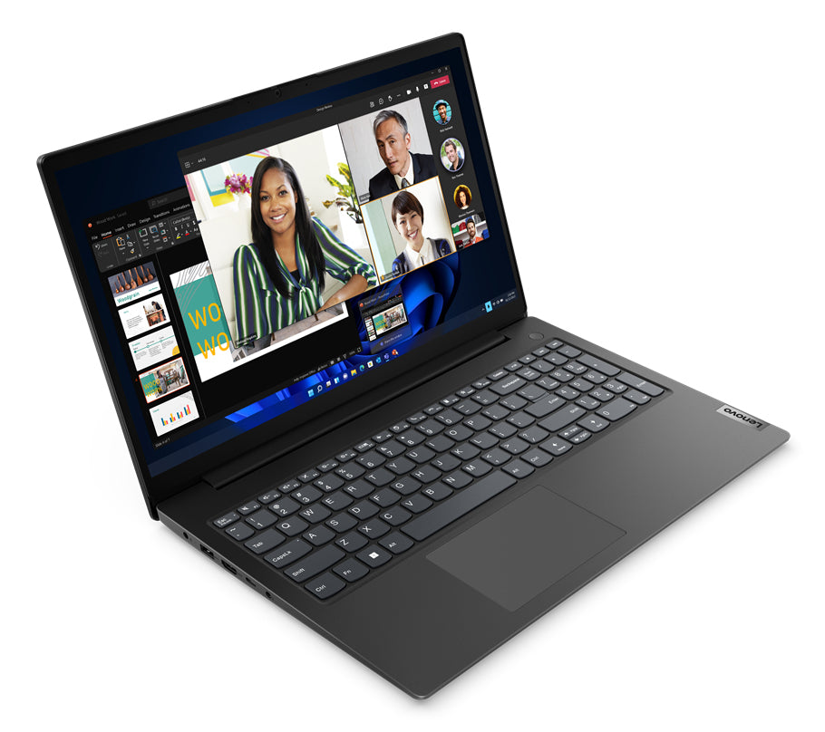 Lenovo V15 G4 AMN AMD Ryzen™ 5 7520U Ordinateur portable 39,6 cm (15.6") Full HD 8 Go LPDDR5-SDRAM 512 Go SSD Wi-Fi 5 (802.11ac) Anglais Noir