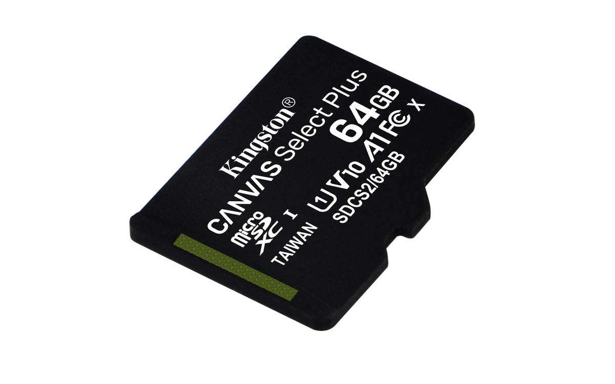 Kingston Canvas Select Plus microSDXC 64GB 100MB/s - vue 4