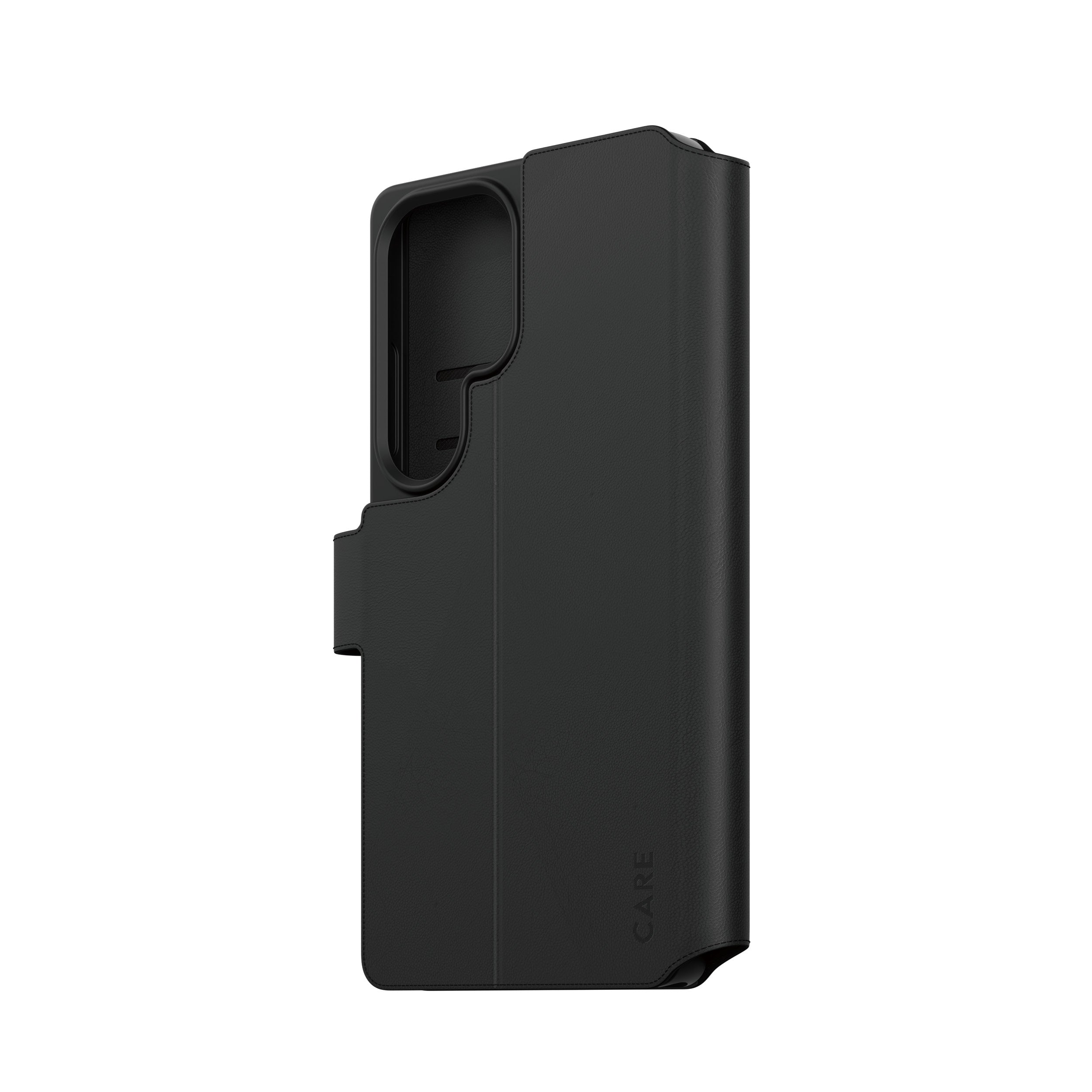 PanzerGlass CARE™ by ® Wallet Case w. Kickstand Samsung Galaxy S25 Ultra coque de protection pour téléphones portables Housse Noir