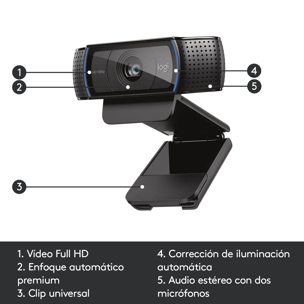 Logitech 960-001055 1920x1080 Webcam