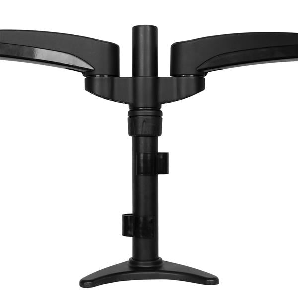 StarTech.com Bras articulé pour 2 moniteurs avec gestion de câbles et hauteur ajustable - Support de bureau double écran - vue 4