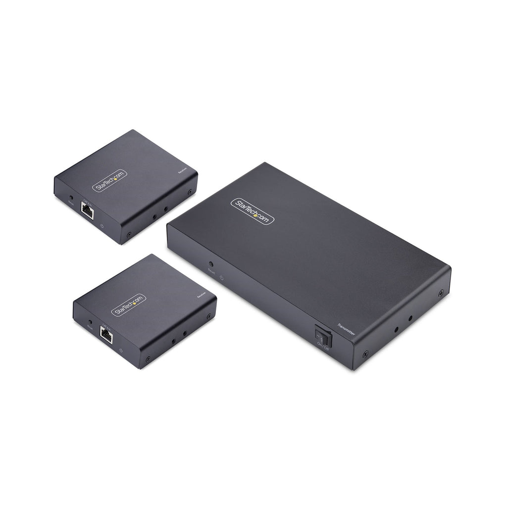StarTech.com Répartiteur et Rallonge HDMI 1x4 sur CAT6, 4K 60Hz, jusqu'à 70m avec IR et Alimentation par Câble