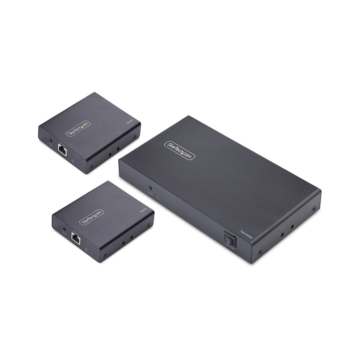 StarTech.com Répartiteur et Rallonge HDMI 1x4 sur CAT6, 4K 60Hz, jusqu'à 70m avec IR et Alimentation par Câble