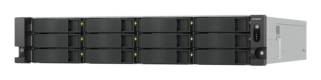 QNAP TS-H1277AXU-RP NAS Rack 2U AMD Ryzen 7 32 Go DDR5 QuTS hero Noir