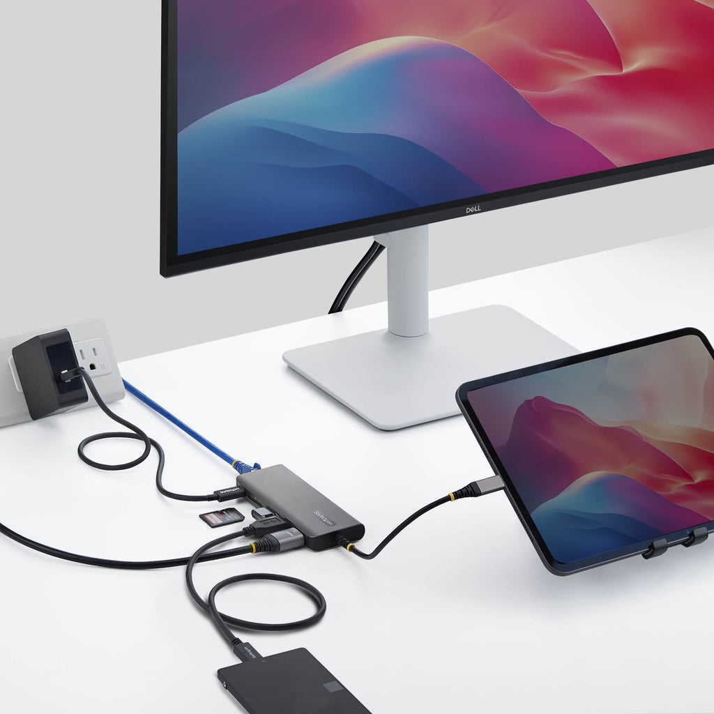 StarTech.com 177B-USBC-MULTIPORT Station d'accueil USB 3.2 Gen 2 Type-C, Gris