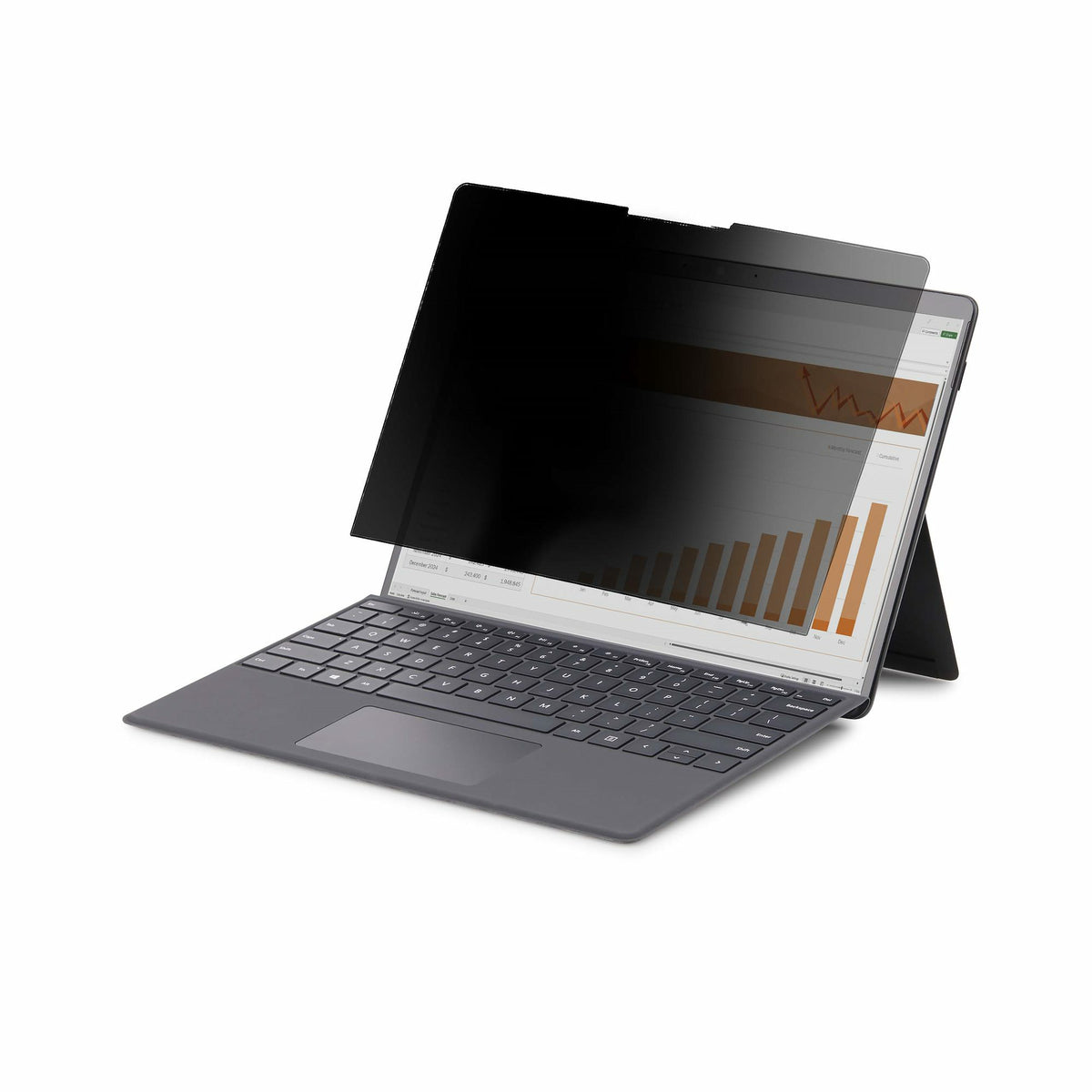 StarTech.com Filtre de Confidentialité pour Surface 12,4", Surface Go 1/2/3, 4 Directions, Portrait/Paysage, Filtre Tact