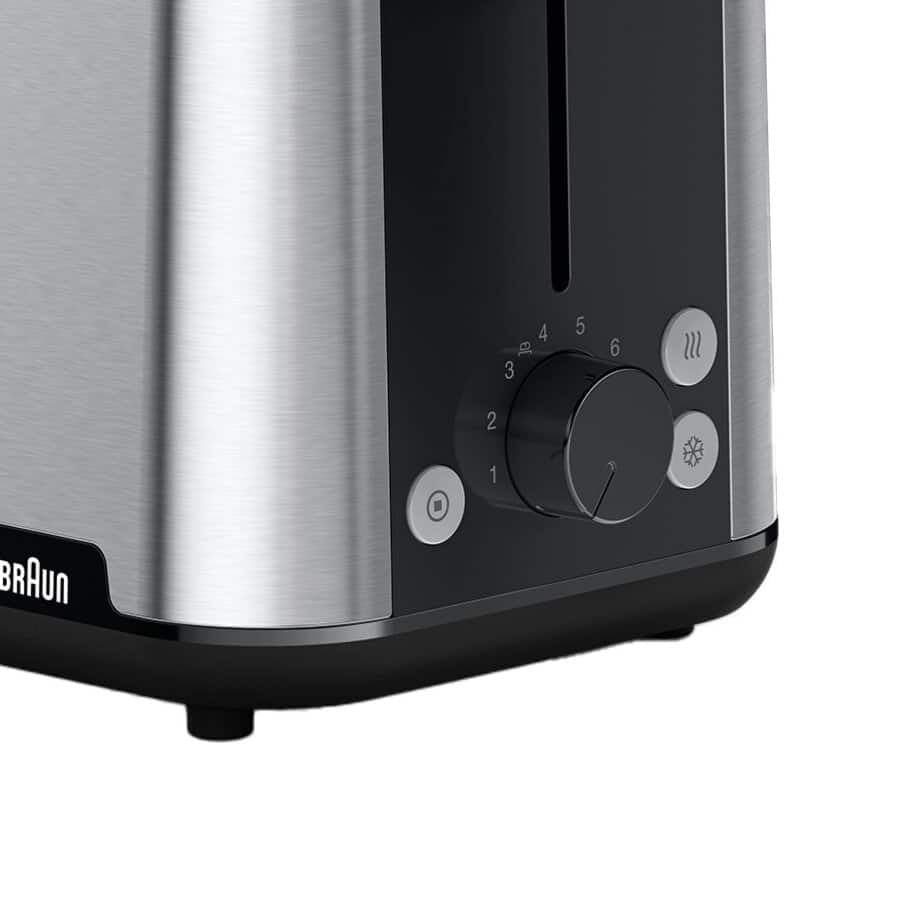 Braun HT101BI-HT1510BK 8 2 part(s) 900 W Noir, Acier inoxydable