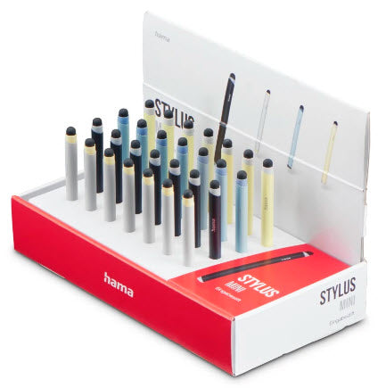 Hama Mini stylet Bleu foncé, Bleu clair, Argent, Jaune