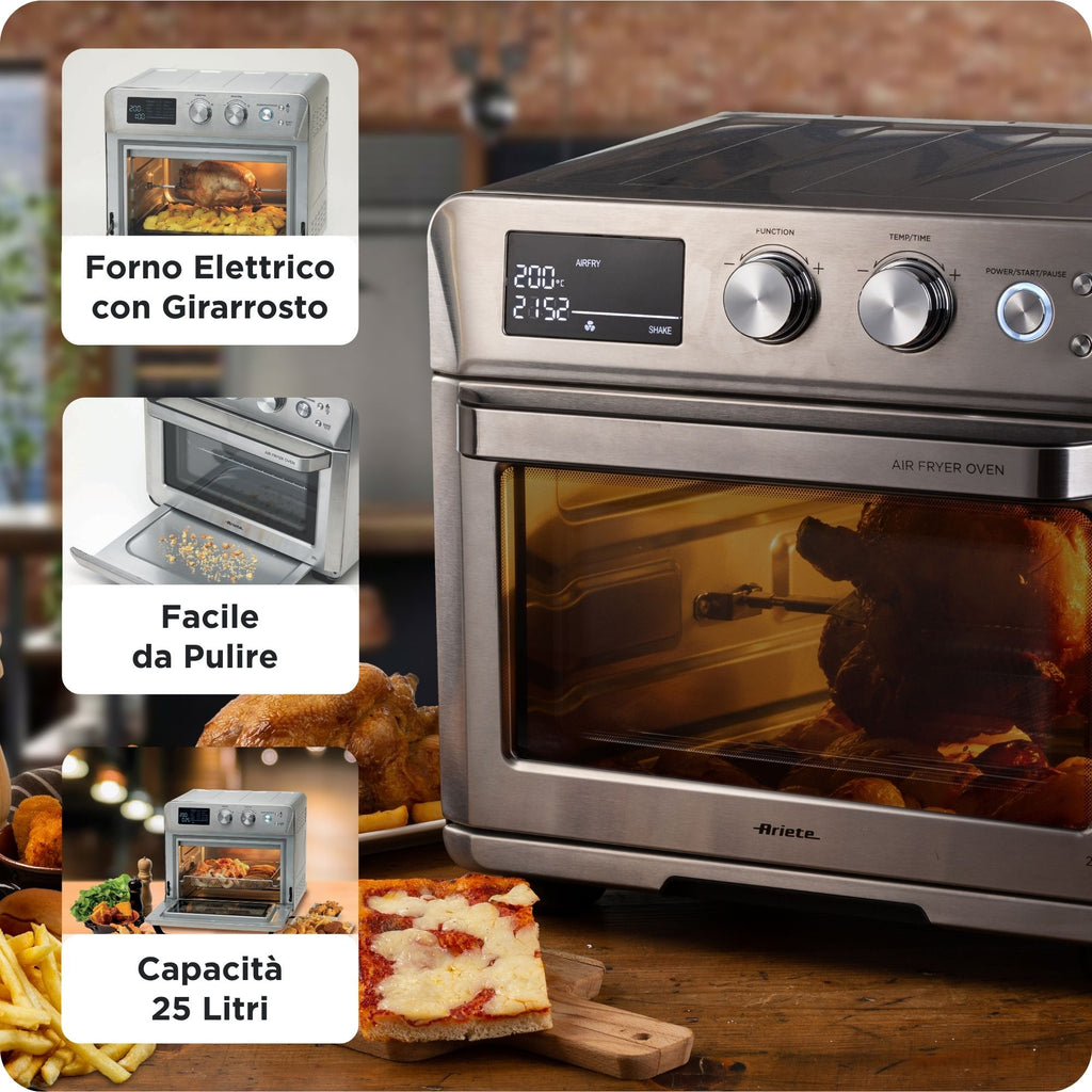Ariete 4629/11 25 L Pose libre 1700 W Argent