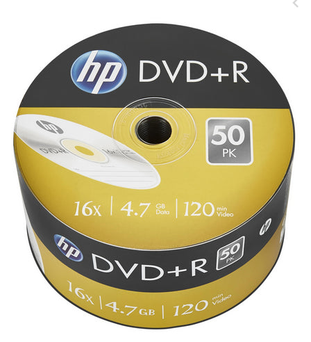 HP DRE00070 DVD vierge 4,7 Go DVD+R 50 pièce(s)