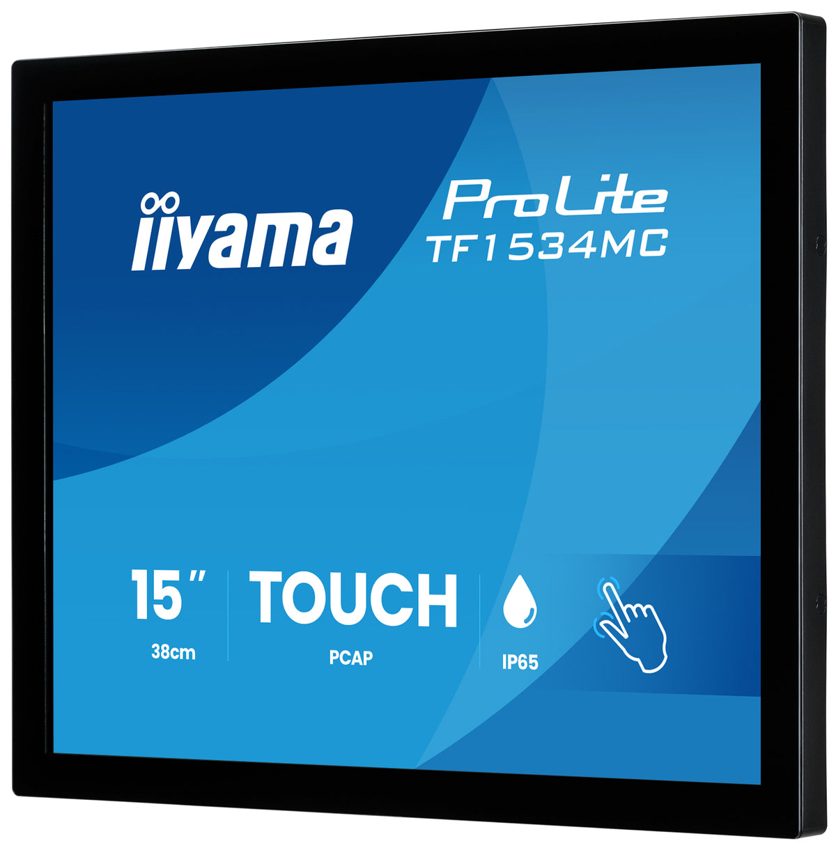 iiyama ProLite TF1534MC-B8X écran plat de PC 38,1 cm (15") 1024 x 768 pixels Écran tactile