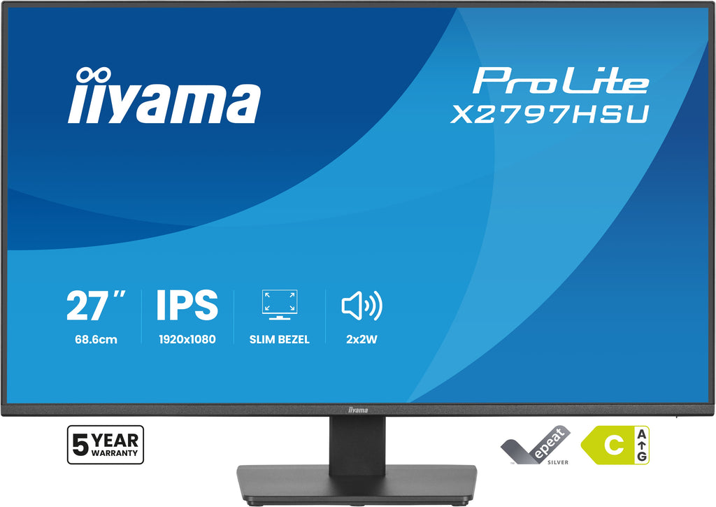 iiyama ProLite X2797HSU-B1 Écran PC 27 pouces Full HD LED Noir