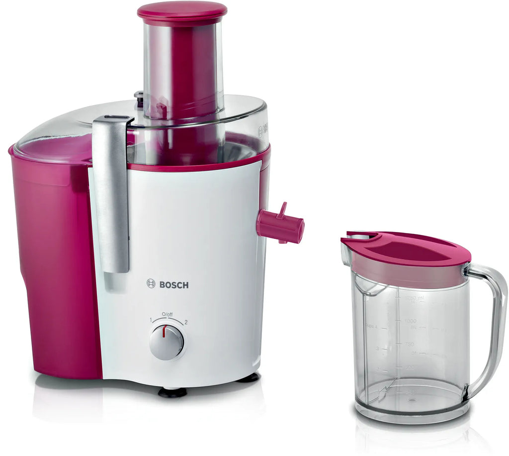 Bosch Bosch MES25C0 Centrifugeuse 700 W Cerise (fruit), Transparent, Blanc