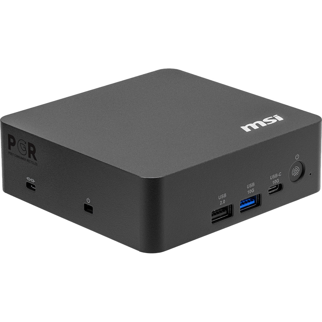 MSI Cubi NUC AI+ 3MG-003EU Copilot+ PC Intel Core Ultra 7 355 16 Go DDR5-SDRAM 1 To SSD Windows 11 Pro Mini PC Noir