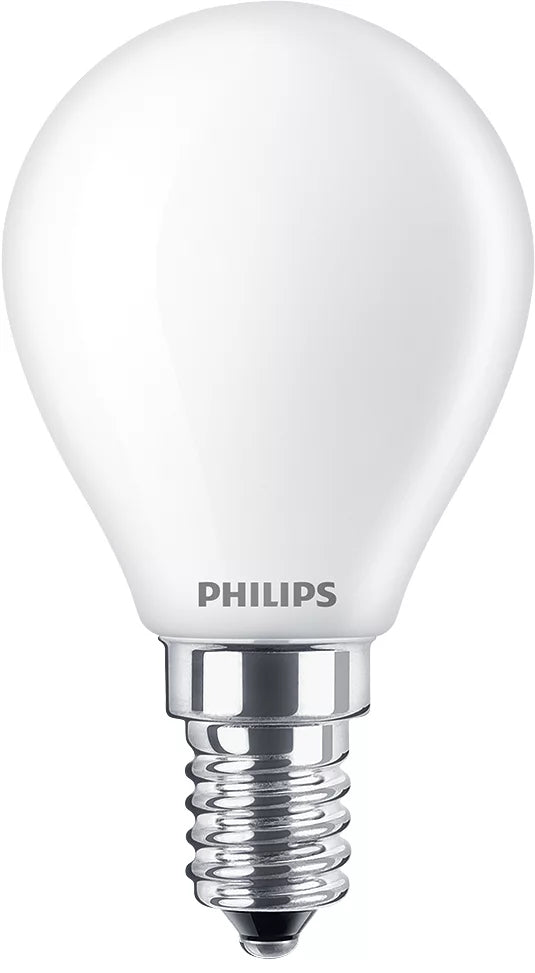 Philips Filament sphérique dépoli 40W P45 E14