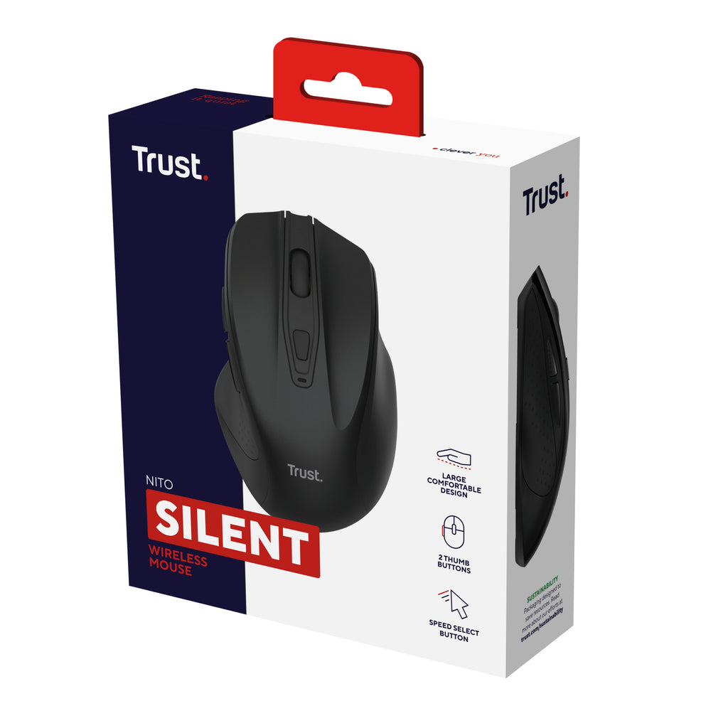Trust Nito souris Universel Droitier RF sans fil Optique 2200 DPI