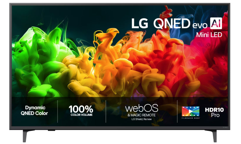 LG QNED evo AI MiniLED QNED80 139,7 cm (55") 4K Ultra HD Smart TV Wifi Noir