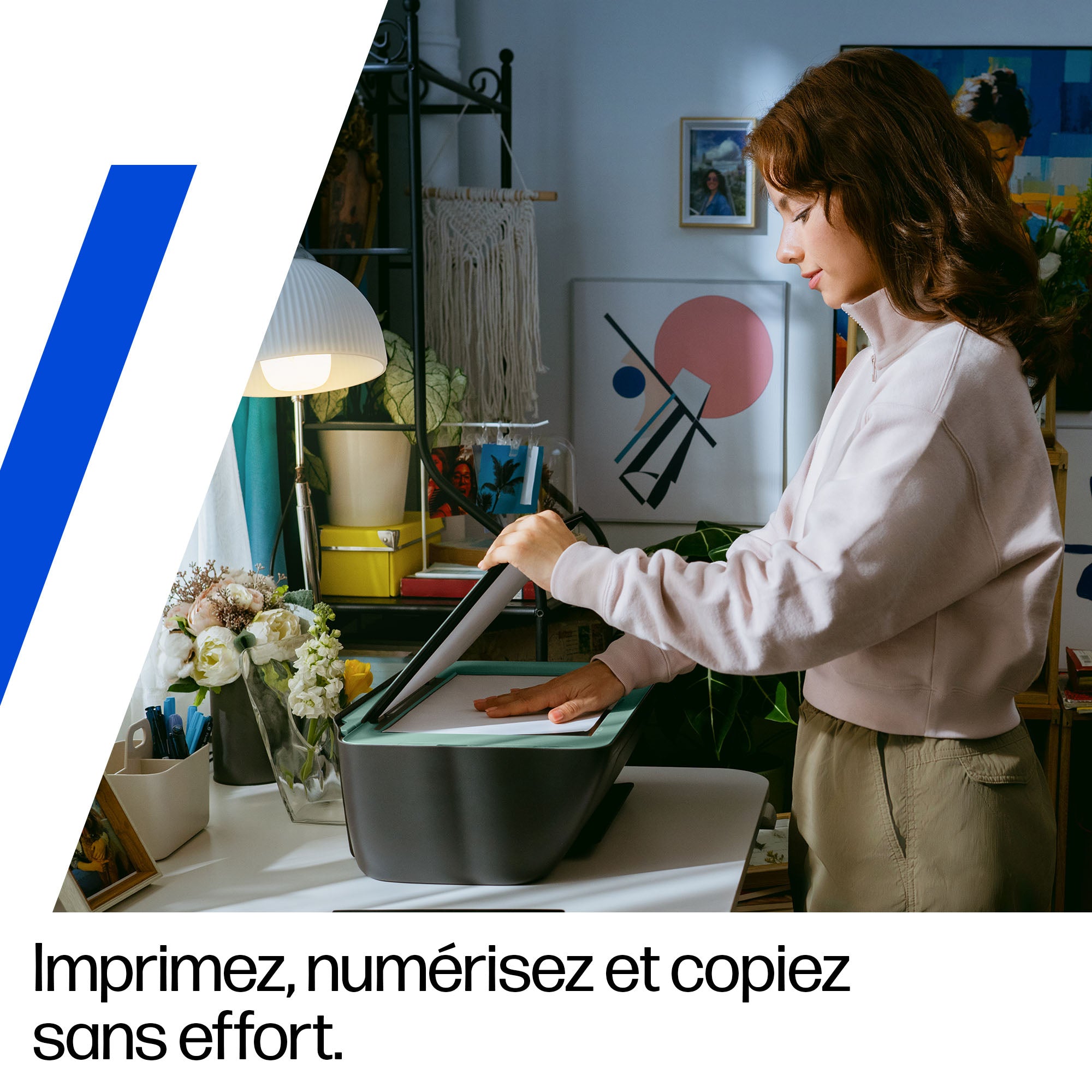 HP DeskJet 2923 Sans fil All-in-One Couleur Imprimante, Instant Ink