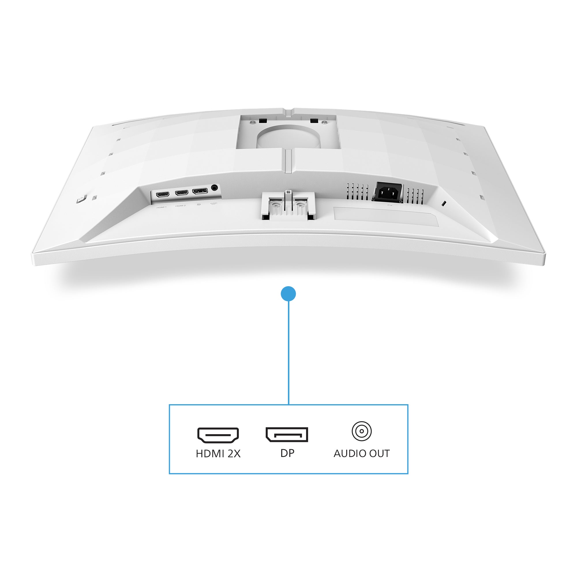Philips Evnia 5000 27M2C5201L/00 écran plat de PC 68,6 cm (27") 1920 x 1080 pixels Full HD LCD Blanc