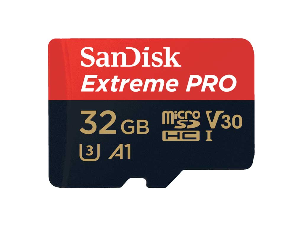 ∆SanDisk Extreme Pro MicroSD 32GB V30 UHS-I