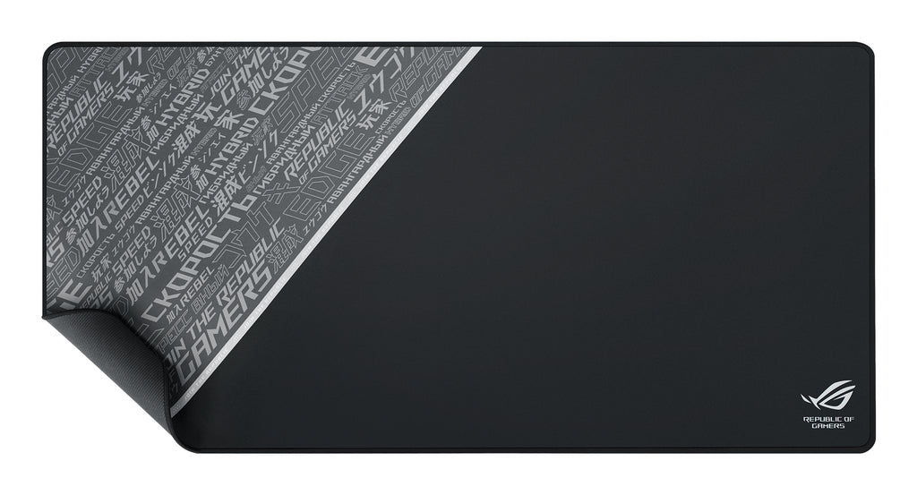 ASUS ROG Sheath BLK LTD Tapis de souris de jeu Noir, Gris, Blanc