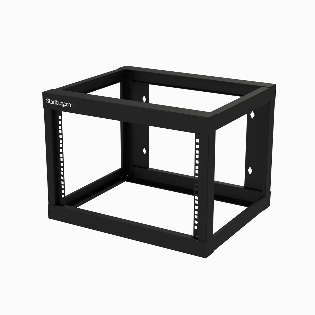 StarTech.com Rack Réseau Mural 6U 19" Cadre Ouvert, Profondeur 18", pour Équipement IT/AV et Panneaux de Patch