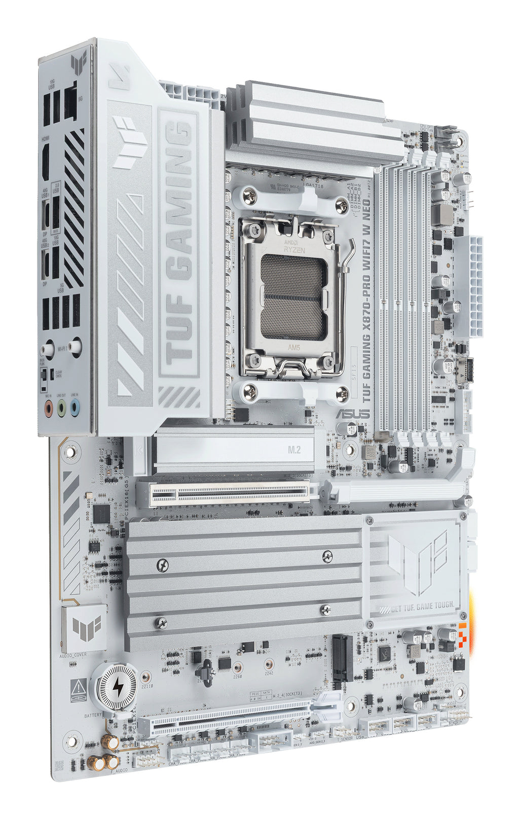 ASUS TUF GAMING X870-PRO WIFI7 W NEO Carte Mère AMD X870 Socket AM5 ATX