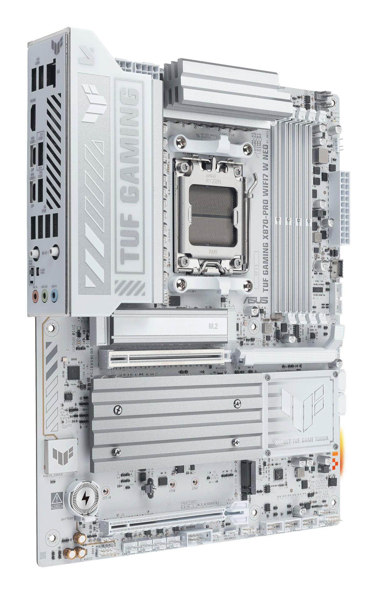 ASUS TUF GAMING X870-PRO WIFI7 W NEO Carte Mère AMD X870 Socket AM5 ATX
