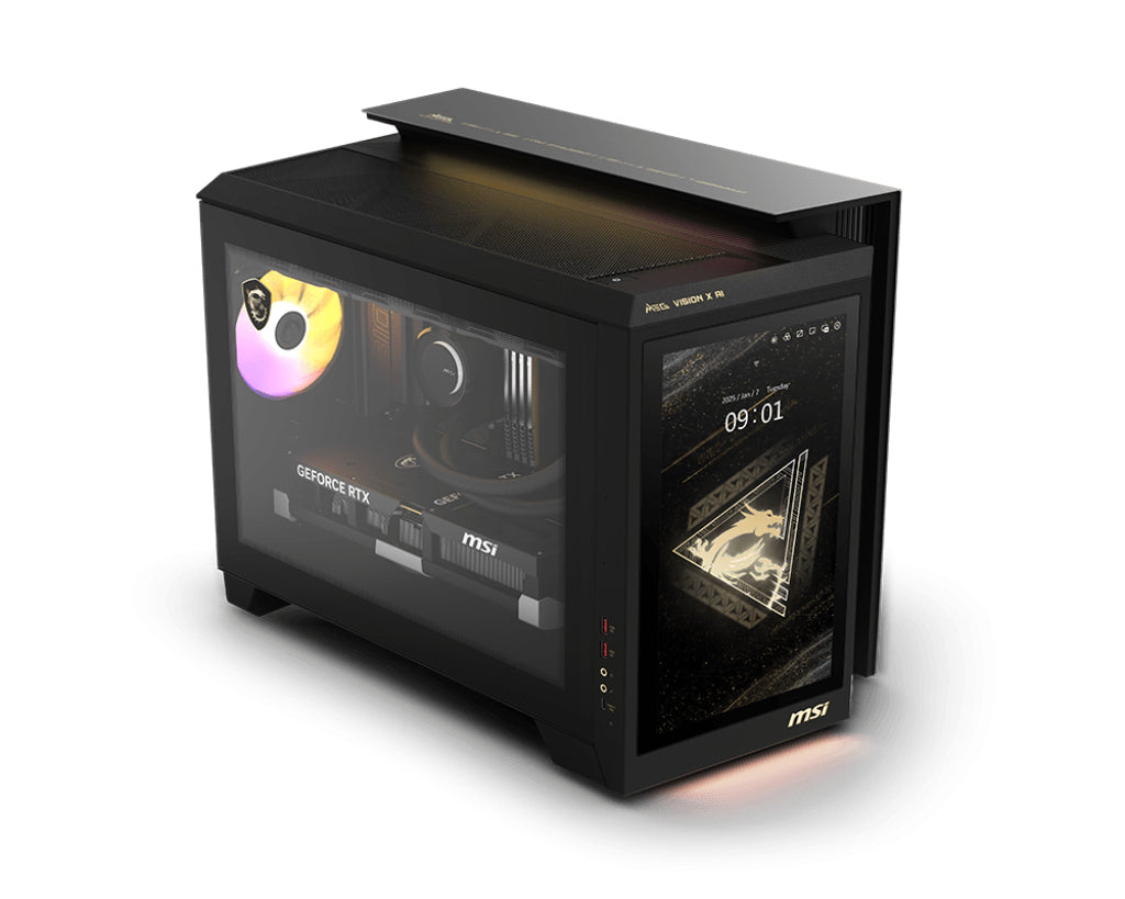 MSI MEG Vision X AI 2NVR7-290EU Intel Core Ultra 7 265K 64 Go DDR5-SDRAM 1 To SSD NVIDIA GeForce RTX 5070 Ti Windows 11 