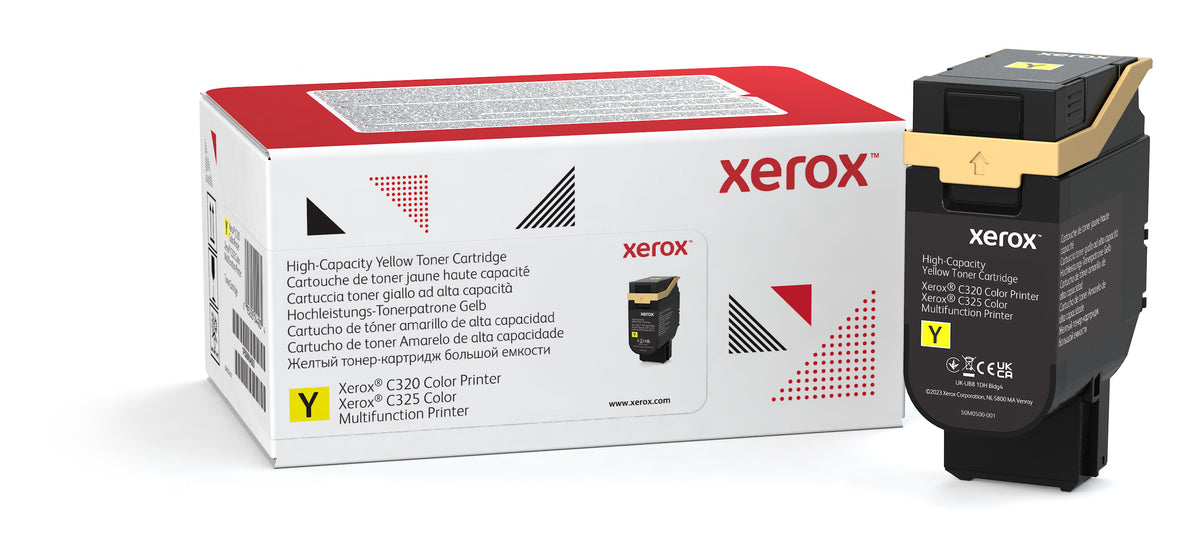 Xerox Cartouche de toner Jaune de Grande capacité Imprimante couleur ® C320/multifonctions ® C325 (5500 pages) - 006R048