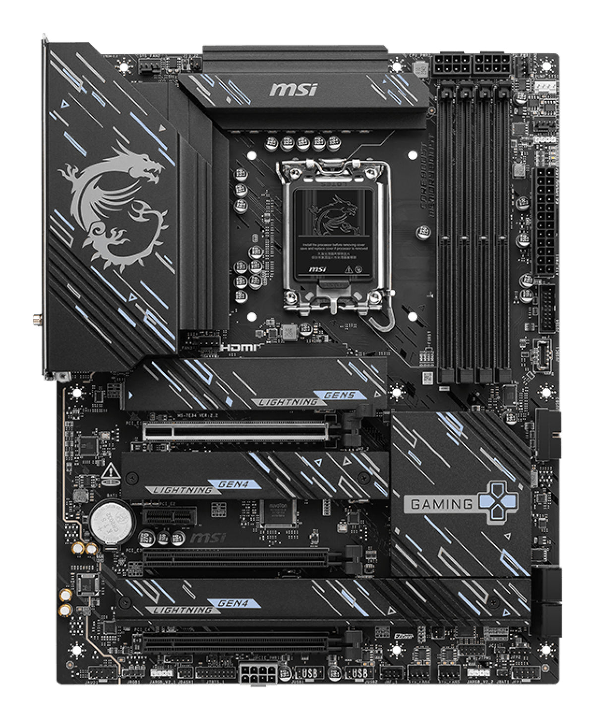 MSI Z890 GAMING PLUS WIFI Carte Mère Intel Z890 LGA 1851 ATX