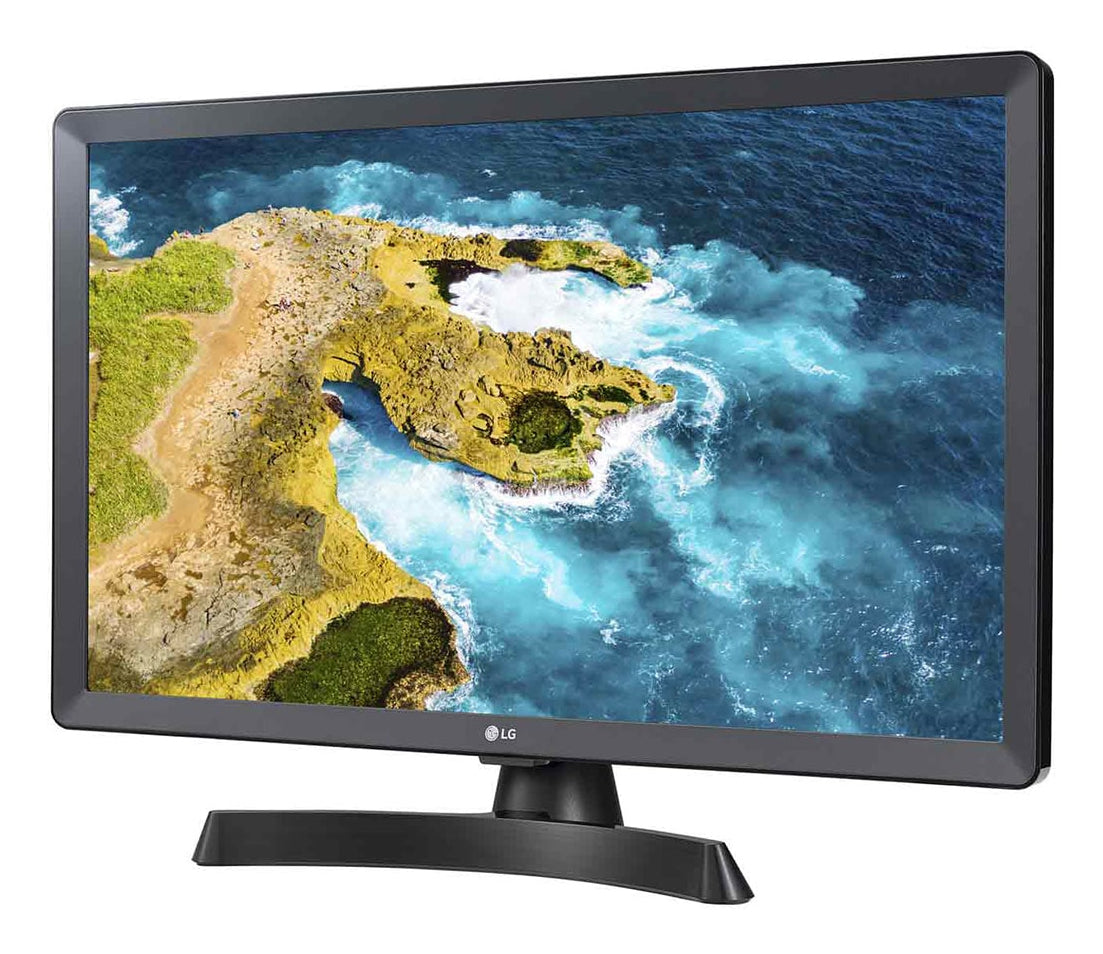 LG HD 24TQ510S-PZ TV 59,9 cm (23.6") Smart TV Wifi Noir, Gris 250 cd/m²
