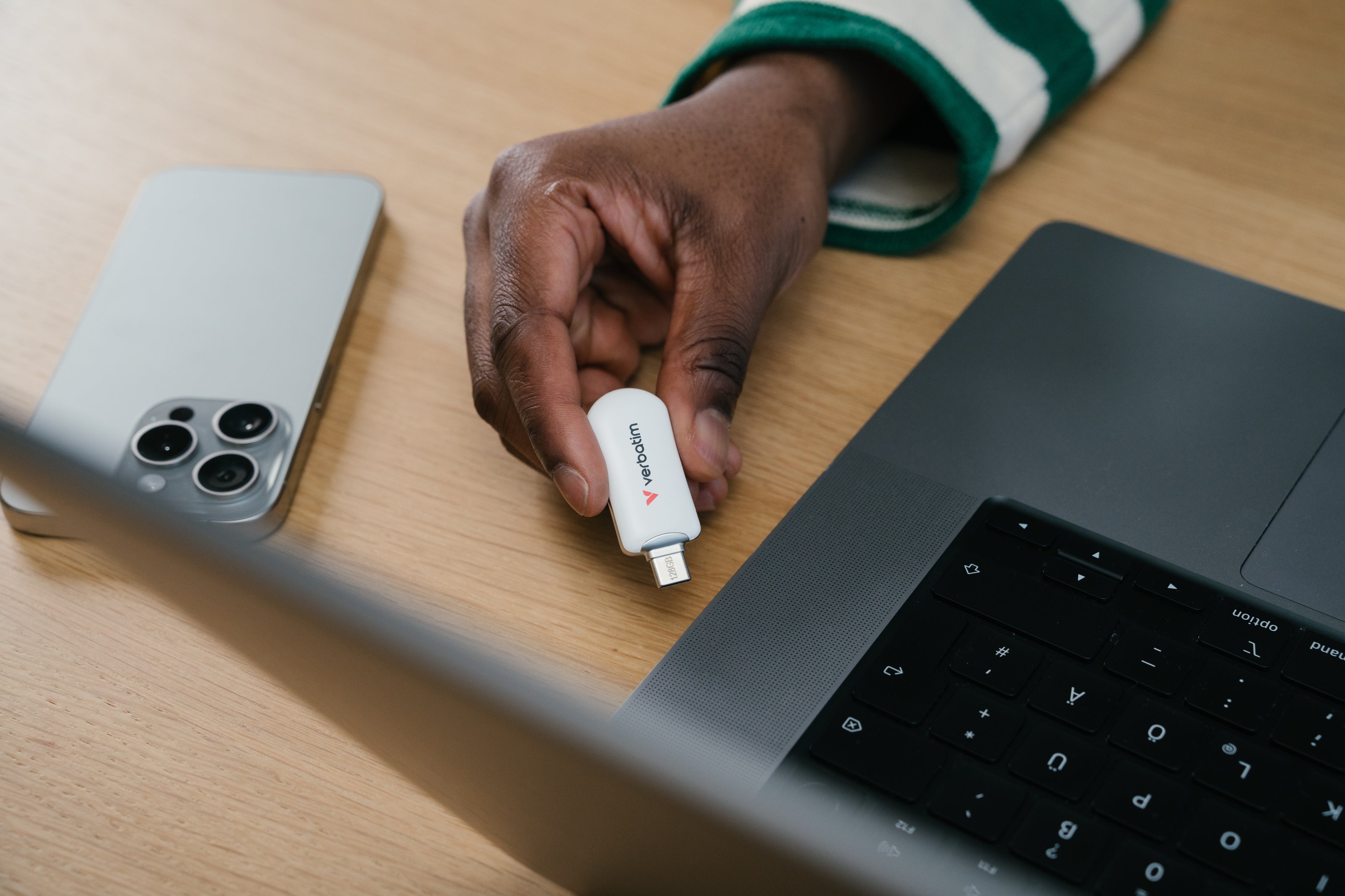 Verbatim 30231 lecteur USB flash 512 Go USB Type-C 3.2 Gen 1 (3.1 Gen 1) Blanc