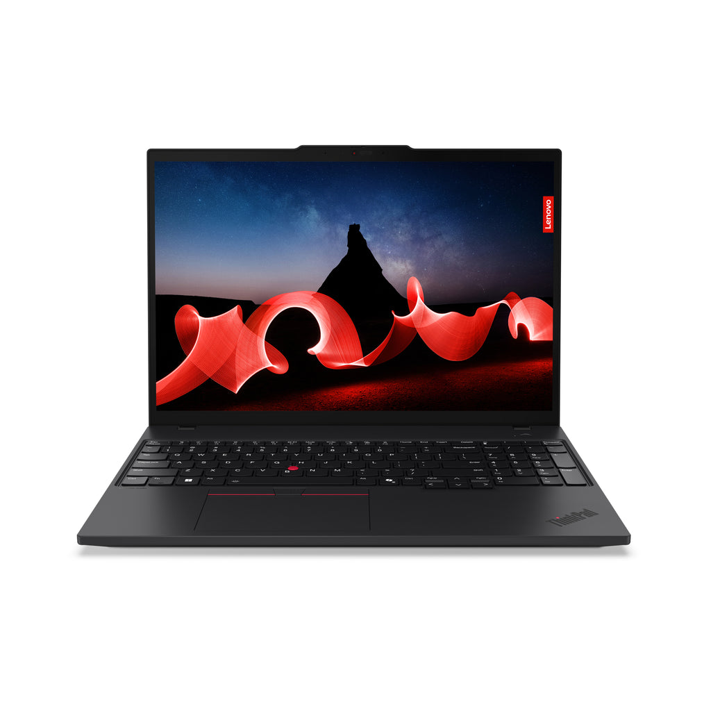 Lenovo ThinkPad T16 Gen 3 Intel Core Ultra 7 155U Ordinateur portable 40,6 cm (16") WUXGA 32 Go DDR5-SDRAM 512 Go SSD Wi-Fi 6E (802.11ax) Windows 11 Pro Nordique Noir