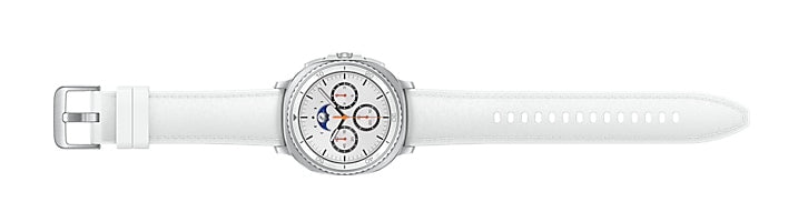 Samsung Galaxy Watch 8 Classic 3,3 cm (1.3") AMOLED 46 mm Numérique 438 x 438 pixels Écran tactile Argent Wifi GPS (satellite)