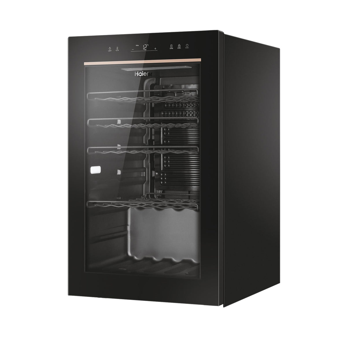 Haier Wine Bank 50 Serie 3 HWS49GAE Refroidisseur de vin compresseur Pose libre Noir 49 bouteille(s)