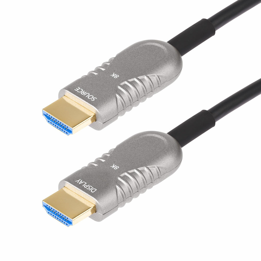 StarTech.com Câble Optique Actif Hybride (AOC) HDMI 2.1 de 15,2m, CMP Plenum, 8K 60Hz, 48 Gbps, Câble HDMI 2.1/2.0 Certifié Ultra Haut Débit