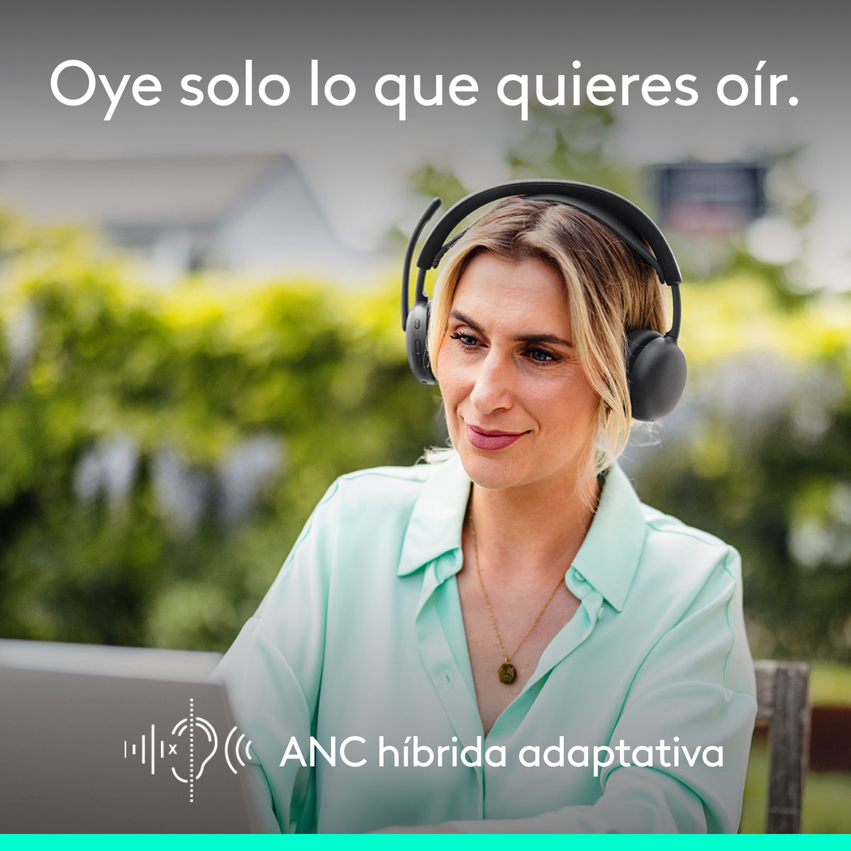 Logitech Zone Wireless 2 ES Kabel & trådløs Høretelefoner Grå