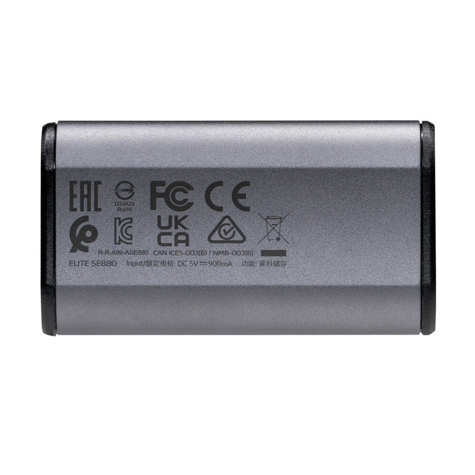 ADATA SE880 SSD Portable 500 Go USB Type-C 3.2 Gen 2, Gris