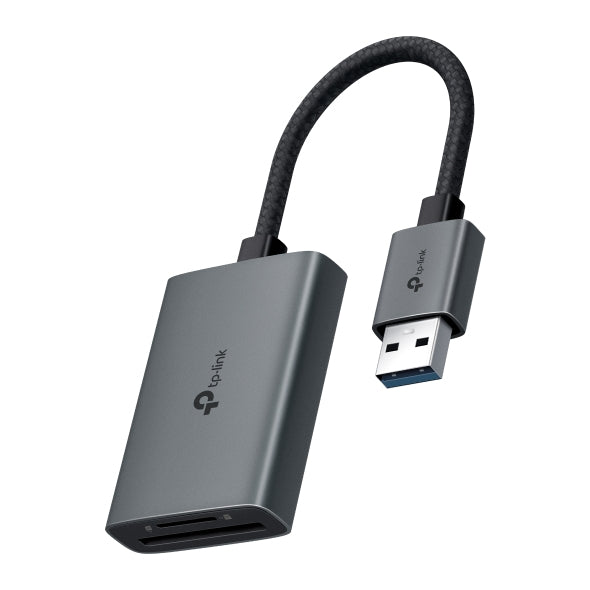 TP-Link UA430 Lecteur de Carte Mémoire USB 3.2 Gen 1 Type-C, Gris