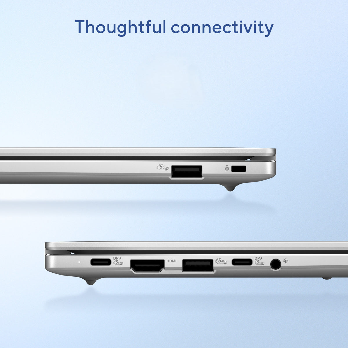 ASUS Chromebook CM14 CM1406CM4A-LY0050 MediaTek Kompanio Kompanio 540 35,6 cm (14") WUXGA 8 Go LPDDR5x-SDRAM 128 Go eMMC