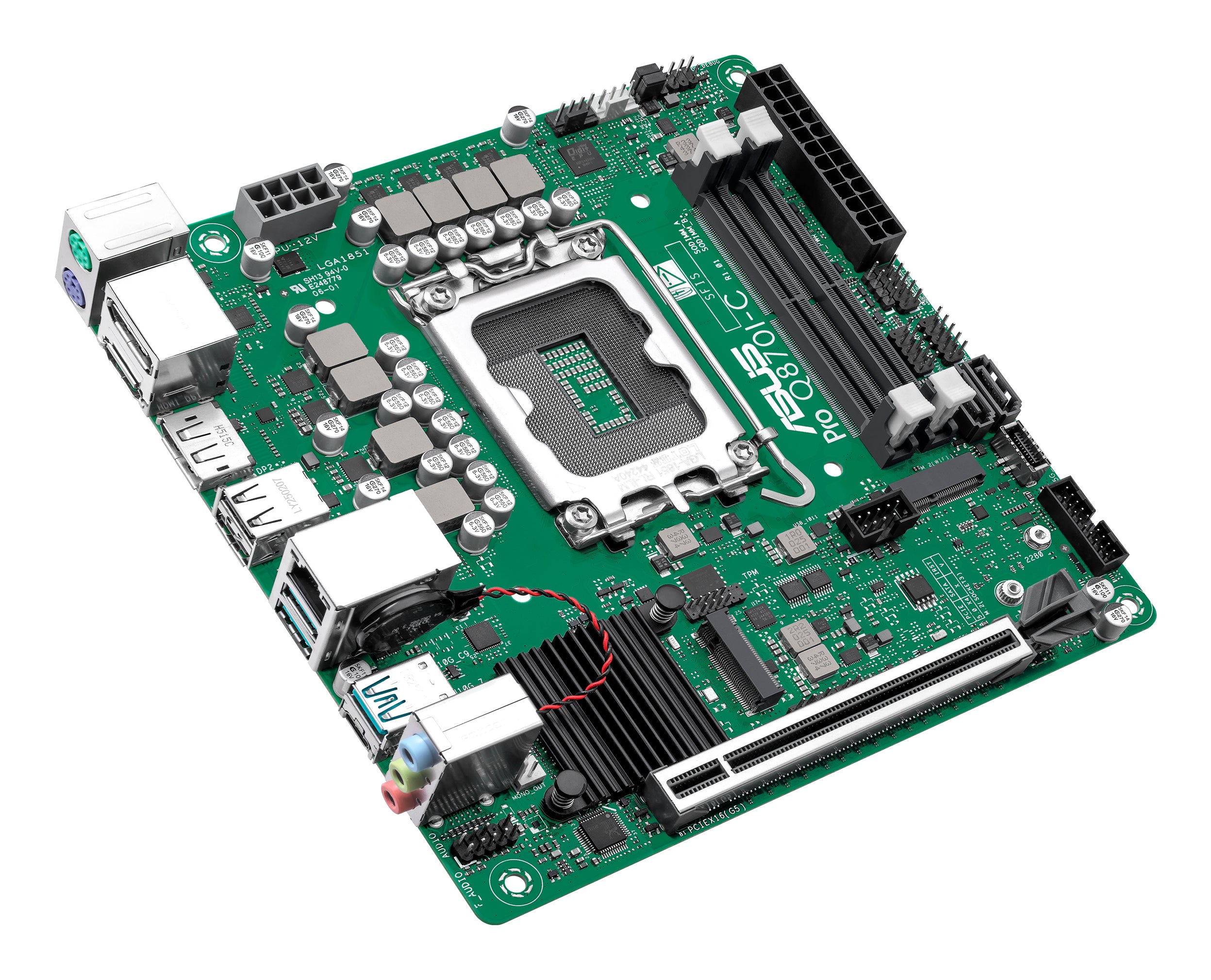 ASUS PRO Q870I-C-CSM Intel Q870 LGA 1851 (Socket V1) mini ITX